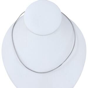 Snake Chain Necklace | Vintage Sterling Silver 925 17.5"